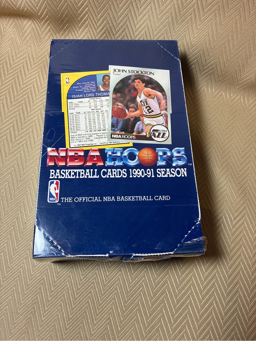 NBA Hoops Basketball Card Box 1990-91 -